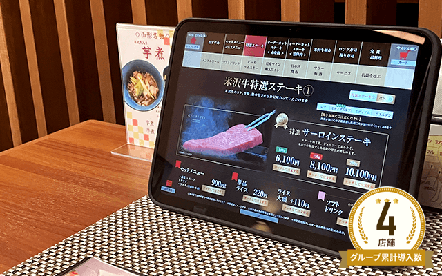 米沢牛ステーキレストラン 牛毘亭様