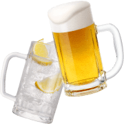 お酒で乾杯